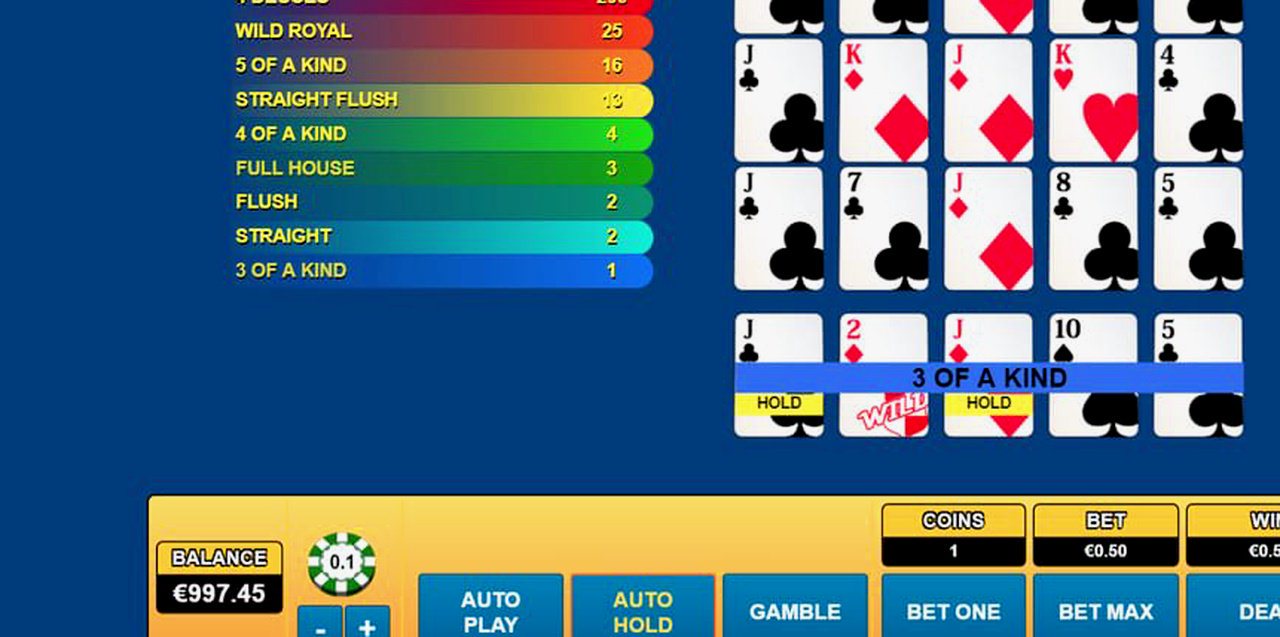 Deuces Wild · Tampilan Aplikasi HOKI888